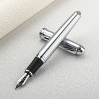 Jinhao X450 Classics Thick Body 1.0mm Bend Nib Calligraphy Pen High Quality Metal Fountain Pen Luxury Ink Gift Pens for Writing