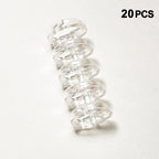 New 20Pcs Binder Buckle Loose-Leaf Book Accessories Binding Ring Buckle 5 Holes Not Uncomfortable Homemade Diy Punch Loose-Leaf