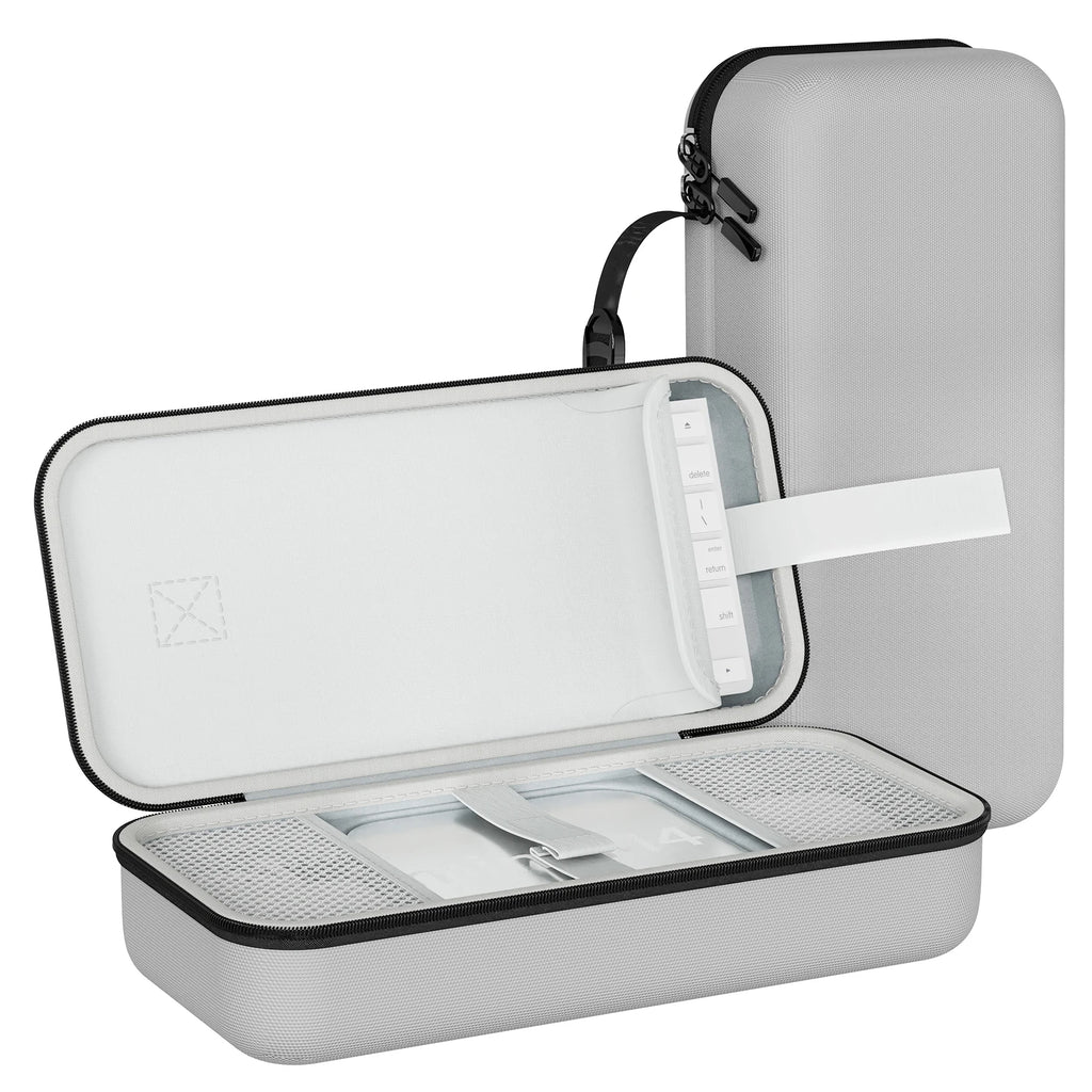 Carrying Case for Apple Mac Mini M4/M4 Pro Computer Host Storage Portable Bag Keyboard Organizer Accessories Protective Hard Cas