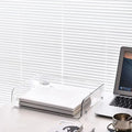 Multi-Purpose Desktop Organizer with Stackable Design, Sturdy Storage Box for A4 Files & Stationery