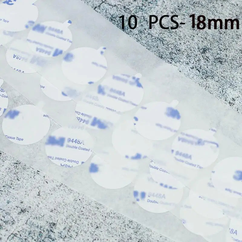 100/10PCS Seal Wax Stamp Stickers Self Adhesive Double Sided Round Circle Discs For Wax Sealing Stamp Candle Wick Making