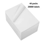 Fulet Hot Selling 4X6 10x15cm 100x150mm 500 Labels Fanfold Thermal Shipping Label compatible with most of thermal printers