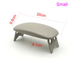 Folding Nail Hand Manicure Rest Arm Stand Pillow Cushion Holder Table Desk Armrest Sponge Support Mat Polish Tool Practice Salon