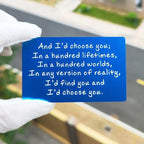 50/100 Pcs Laser Engraving Blanks Aluminum Sheet Laser Engraving Business Card Multipurpose DIY Gift Cards 86 X 54 X 0.2 mm