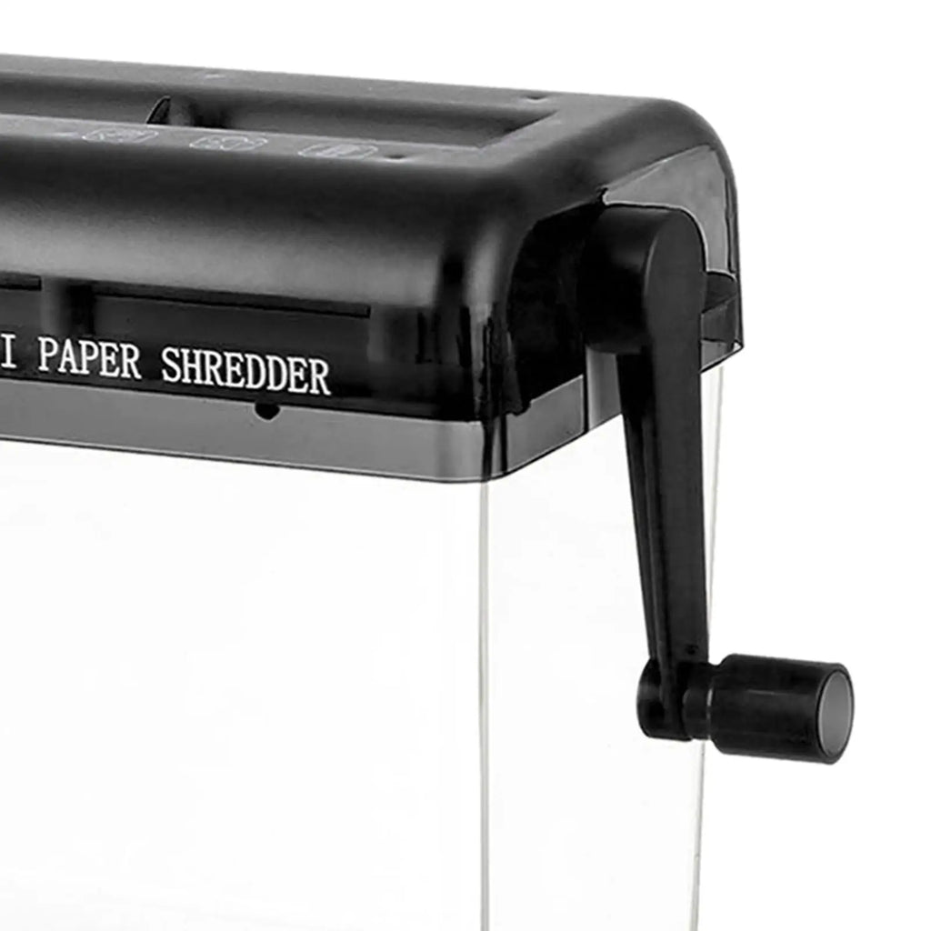 Manual Paper Shredder Mini Professional Paper Cutting Tool Manual Shredder