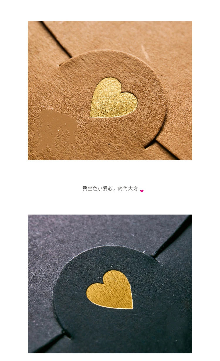 20Pcs small greeting card envelope made of Western colored pearl paper material with exquisite hot stamping and embossed design