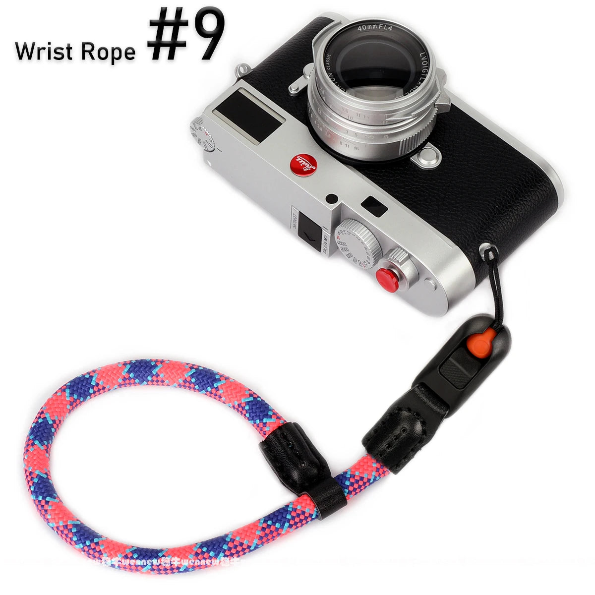 Quick Release Beads Round Rope Camera Shoulder Strap Lanyard for Canon Nikon Panasonic Sony Fujifilm Neck Strap Wrist Strap