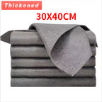 1/5PCS Magic Glass Cleaning Cloth,Streak Free Microfiber Towel for Window,Lint Free Reusable Rag for Home Kitchen Cleaning Cloth