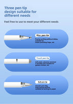 3 in 1 Magnetic Stylus Pen for IOS Android Touch Pen for IPad Samsung Xiaomi Huawei Tablet Smart Phone Drawing Capacitive Pencil