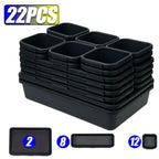 Drawer Organization 8/26/47pcs Tool Tray Tool Box Organizer Tray Dividers Set Workbench Cabinet Bins Tool Chest Garage Hardware