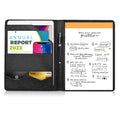 Multifunctional Conference Folder A4 Business Stationery Folder PU Leather Contract File Folders Filing Office School Supplies