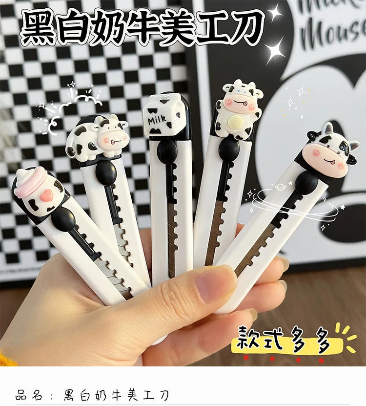 1pc Adorable Cow Letter Opener for Effortless Envelope Opening School Supplies