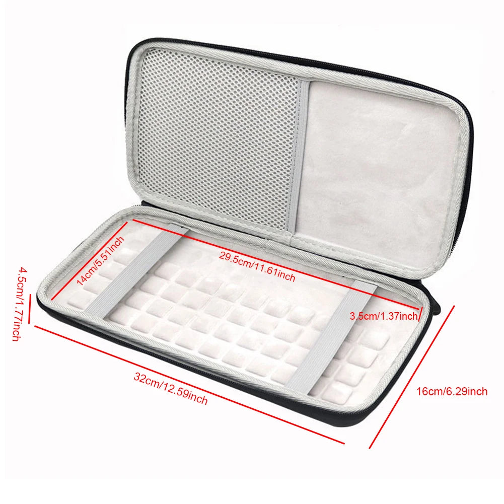 Protective Storage Bag Illuminated Keyboard Storage Case Carry Case for Logitech MX Keys Mini Wireless Keyboard for MX Keys