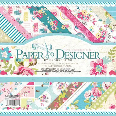 8cun Thick Background Paper Cardstock Paper DIY Scrapbook Holiday Greeting Card Handmade Ledger Scrapping Decoration Paper