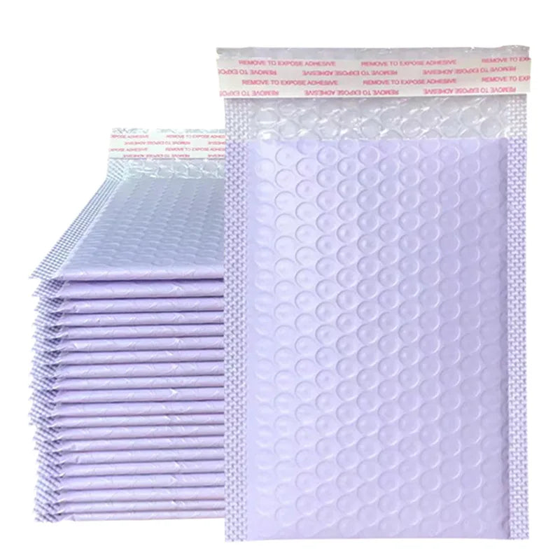 Pink Bubble 50 Pcs Envelopes for Shipping Bags Padded Envelopes for Packaging Seal Mailing Gift Padding Purple and Pink Black