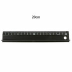 20/30/45cm Non-slip Zine Alloy Ruler Marking Metal Safety Cutting School Art Craft New School Office Suppliers