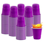 50pcs Mini Plastic Disposable Cups Drinking Cups Wine Cup for Celebration Bachelorette Party Events Wedding Birthday Supplies