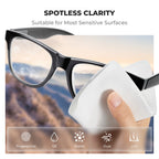 K&F CONCEPT 6*7inch Premium Microfiber Cleaning Cloths Lens Cleaning Cloth for Camera Lenses, Eyeglasses, Phone Screens, Cameras