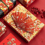 Art Material Japanese Style Gift Wrap Paper Sakura Pattern 42*58cm Origami Paper Paper-cut Folding Paper Paper Cutting