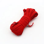 5m 10m 20m 40m 90m Elastic Elastic Band 6mm Color Sewing Household Rubber Band Elastic Band Garment Sewing Accessories