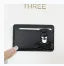 Personalized Leather ID Card Holder Superhero Mask Design Perfect Gift Travel Wallet ID Cover Trendy Youth