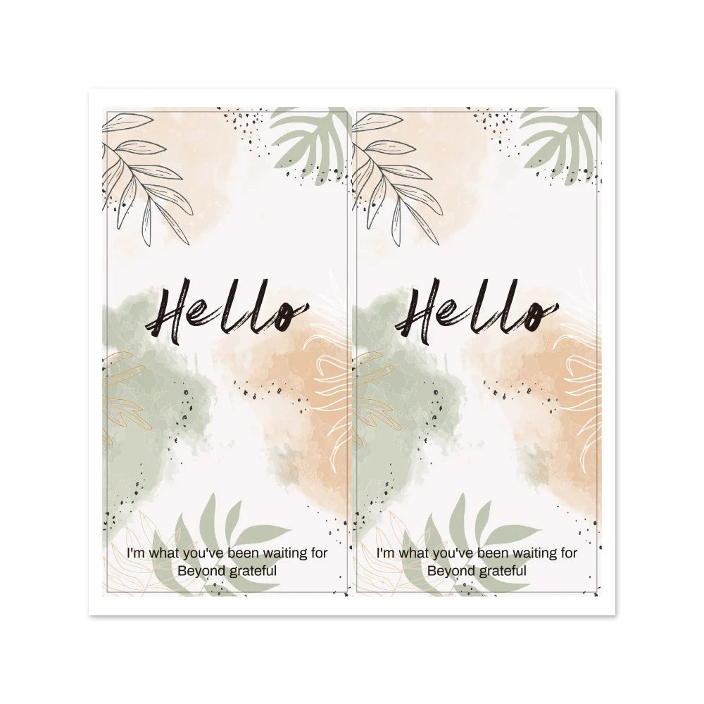 10-50pcs ' Especially For You' Rectangle Stickers 5*10cm Thank you Small Business Sticker Labels For Express Package Decor