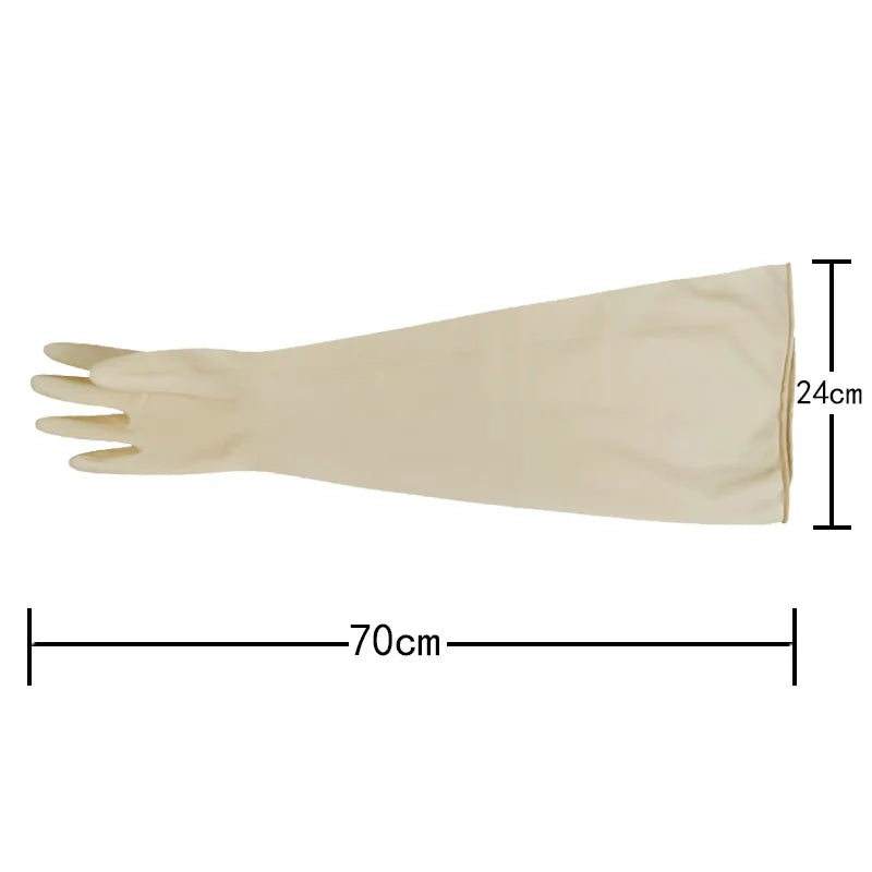 Durable Long Kitchen Clean Tools Waterproof For Washing Acid and Alkali Resistant Industrial Non-Toxic Latex Gloves