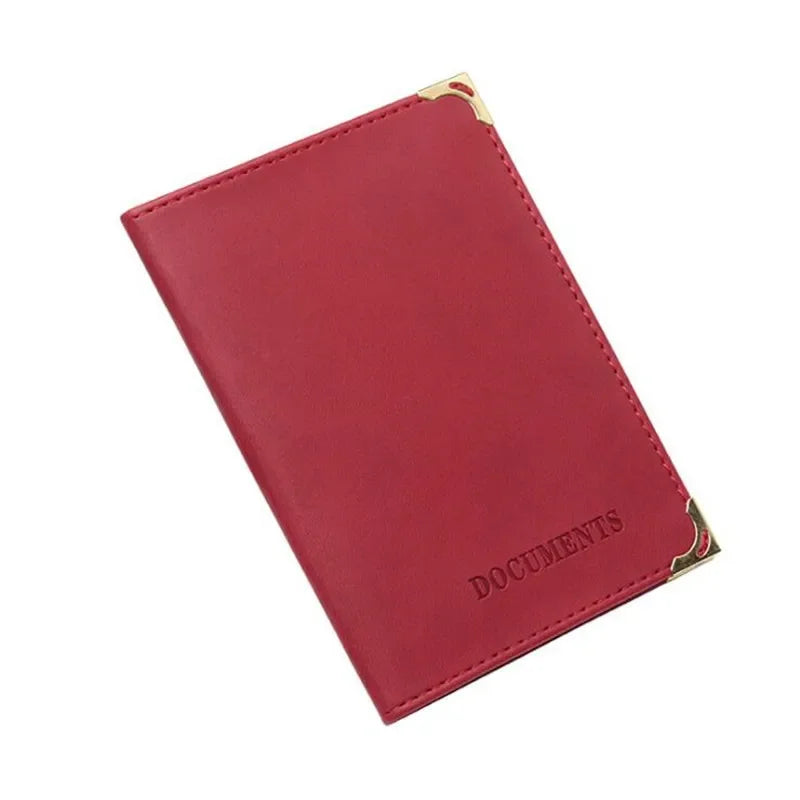 Men Women Auto Driver License Cover Unisex Formal Bag for Russian Synthetic Leather Cover for Car Driving Documents Holder Case