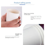 500pcs 12oz 360ml/400ml/420ml Disposable Paper Cups - Custom Logo Printed Bulk Coffee Cups, Thickened Hot/Cold Drink Container