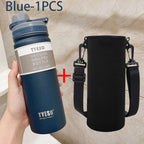 TYESO 600/750ML Thermos Bottle Stainless Steel Vacuum Flask Travel Cup Insulated Water Bottle Sport Thermal Mug Hot & Cold Mug