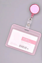 Women Men Card Cover Case Plastic Transparent Business Credit Cards Bank ID Card Sleeve Protect Holder Case for Student