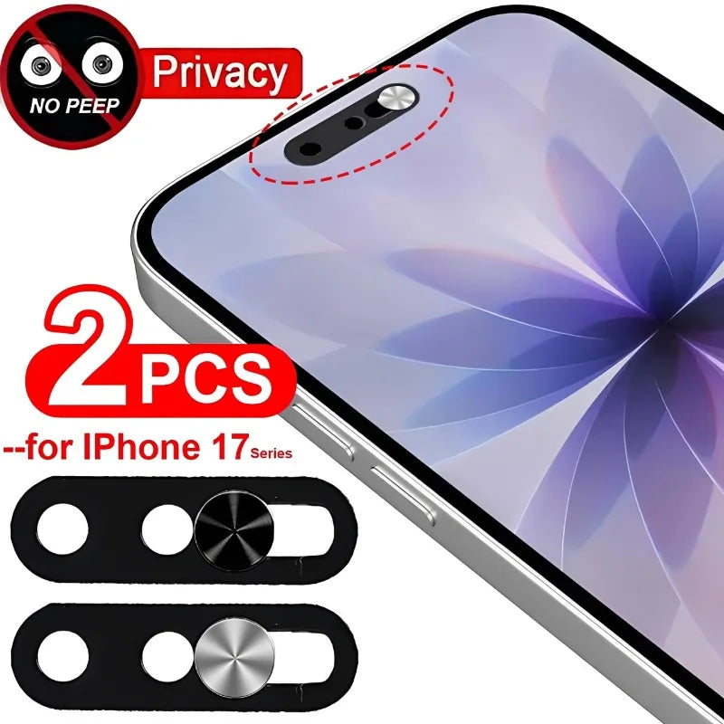 Webcam Cover Protector Privacy Webcam Cover Slide for iPhone 17 Pro Max 17Pro 17Air Series Ultra-Thin Camera Security Covers
