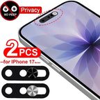 Webcam Cover Protector Privacy Webcam Cover Slide for iPhone 17 Pro Max 17Pro 17Air Series Ultra-Thin Camera Security Covers