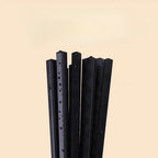 New Reusable Black Chinese Chopsticks Food Sushi Sticks Safe Plastic Food Grade High Temperature Sterilizable Chopsticks