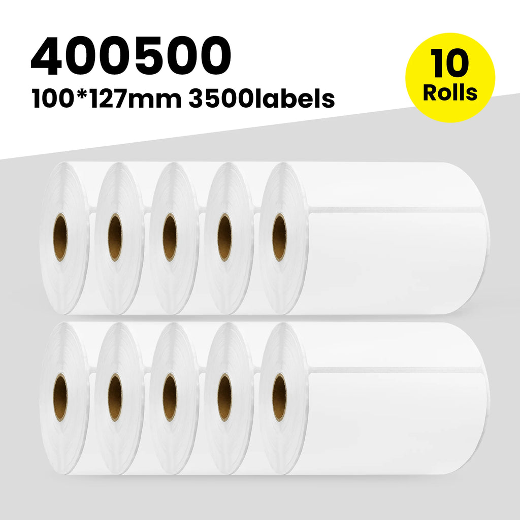 4" X 5" Direct Thermal Shipping & Multipurpose Labels 102 mm X 127 mm 350 labels per roll