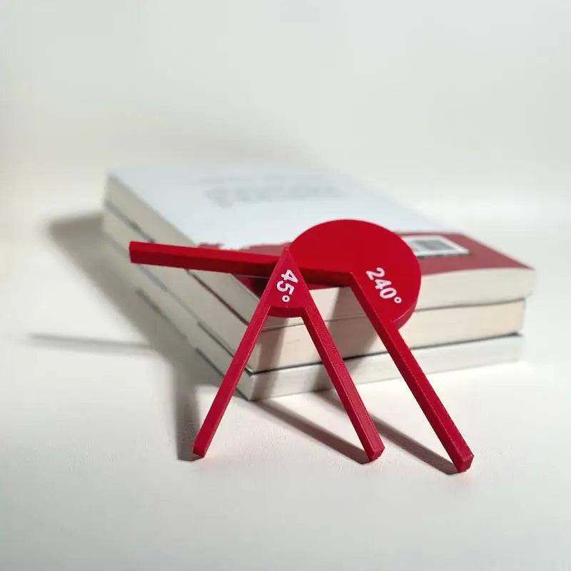 2/5Pcs Portable Geometric Angle Ruler Measuring Multifunctional Geometric Angle Teaching Auxiliary Props Tools