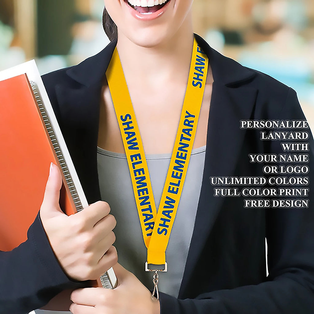 Beautiful And Glossy Nylon With Logo Printing, Suitable For Hanging Necks At Business, Office, School And Exhibition Events
