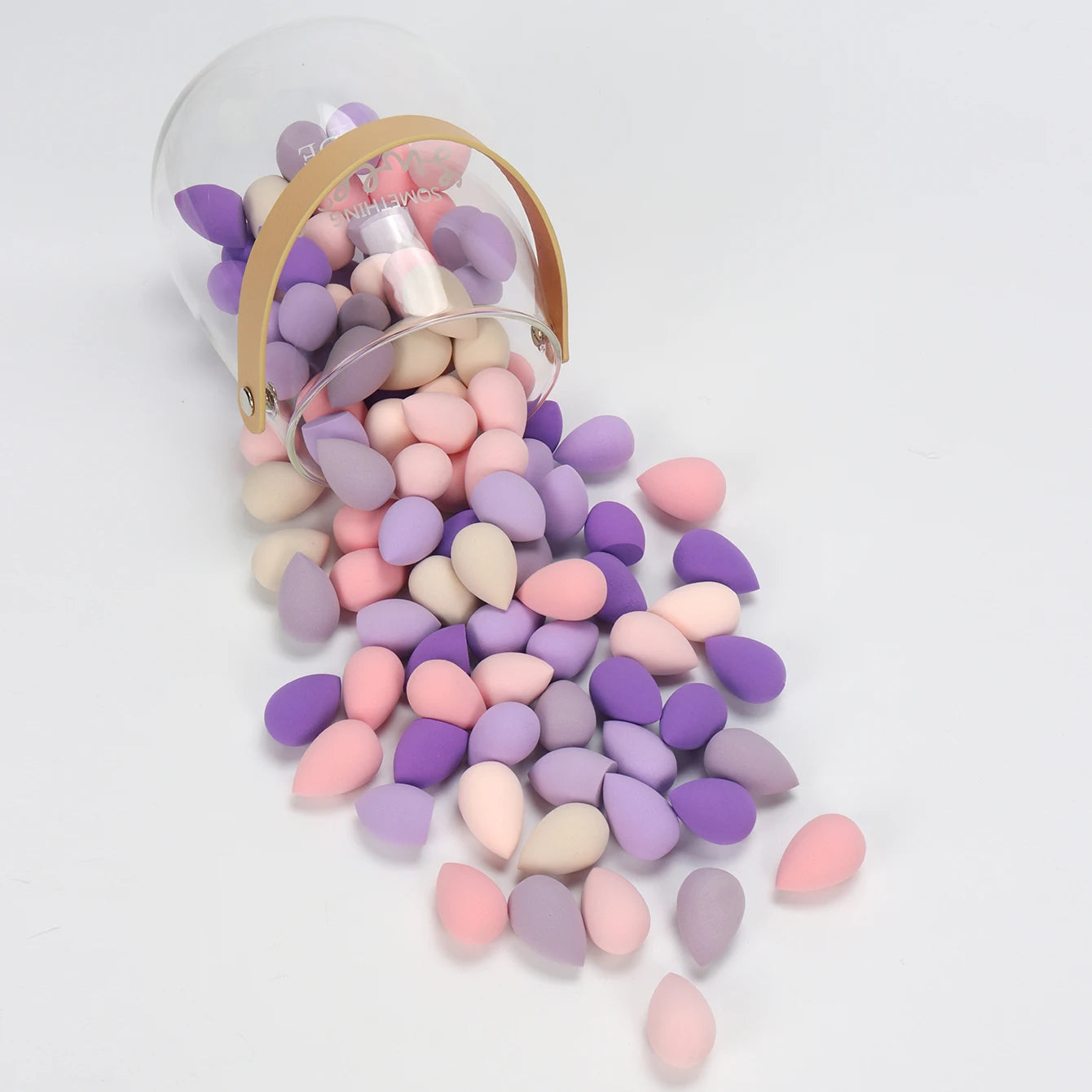 10/20/30/50/100Pcs Mini Makeup Sponge, Expands When Exposed to Water, Suitable for All Skin Types