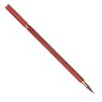1Pc Luxurious Wooden Handle Calligraphy Brush Red Weasel Hair Painting Brush Pen Wool Hair Regular Script Chinese Writing Brush