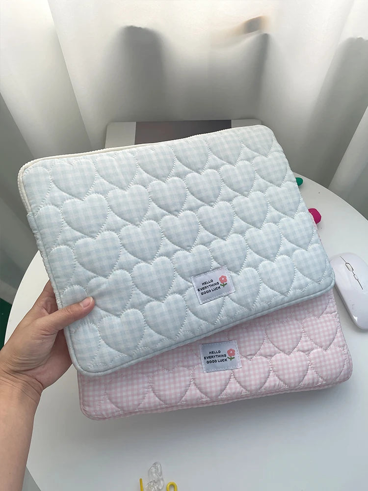 Cute Laptop Sleeves 13.3 14 15 15.6 Inch For Macbook Tablet Sleeve Bag For IPad Pro9.7 10.2 11 Air3 4 10.5 10.9 XiaoMi Samsung