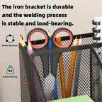 7 Compartment Metal Mesh Desktop Organizer with Drawer Pen Pencil Holder Stationery Storage for Home Office School Students Dorm
