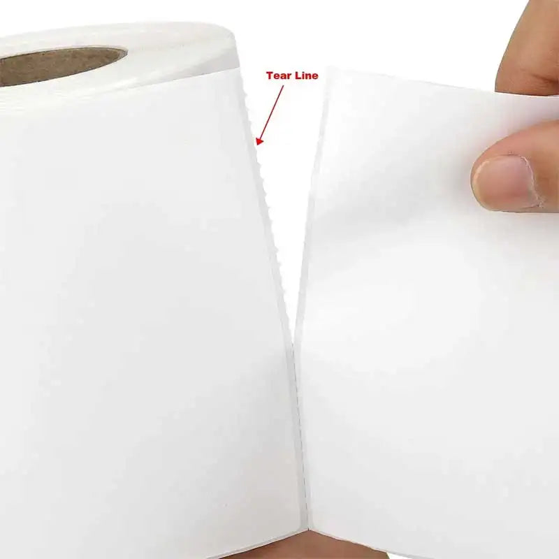 4*6 Inch Shipping Thermal Label Thermal Label Width 30mm~80mm Adhesive Stickers