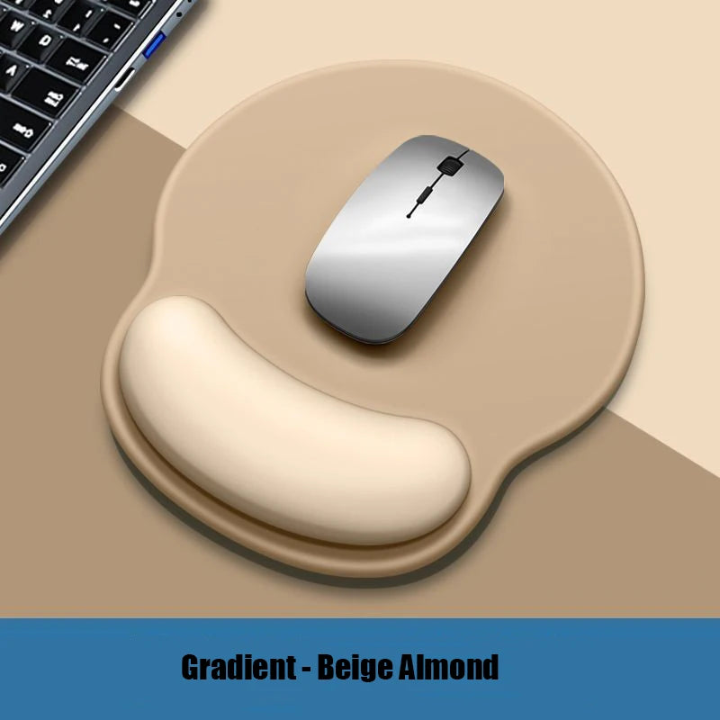 Computer Game Mouse Pad Environmental Milk Silk Fabric + Plastic Bottom + Memory Foam Ergonomic Mousepad for Office Accessories