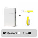 Niimbot N1/B18 Thermal Transfer Label Sticker Printer Mini Label Maker With Ribbon PET Papers For Jewelry Store Cable Cosmetics