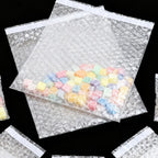 10-50pcs Envelope Shockproof Package White Bubble Bag PE Clear Cushioning Covers Protective Wrap Foam Packing Bags Can Be Sealed