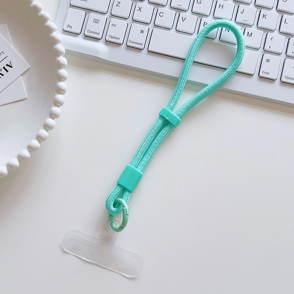 Short Adjustable Phone Strap Anti Slip Anti Fall Wrist Strap Phone Case Universal Connector Piece Accessory Lanyard Pendant