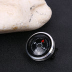 Mini Watch Strap Button Compass for Paracord Bracelet Survival Mini Pocket Compass Outdoor Hiking Camping Accessories Tools
