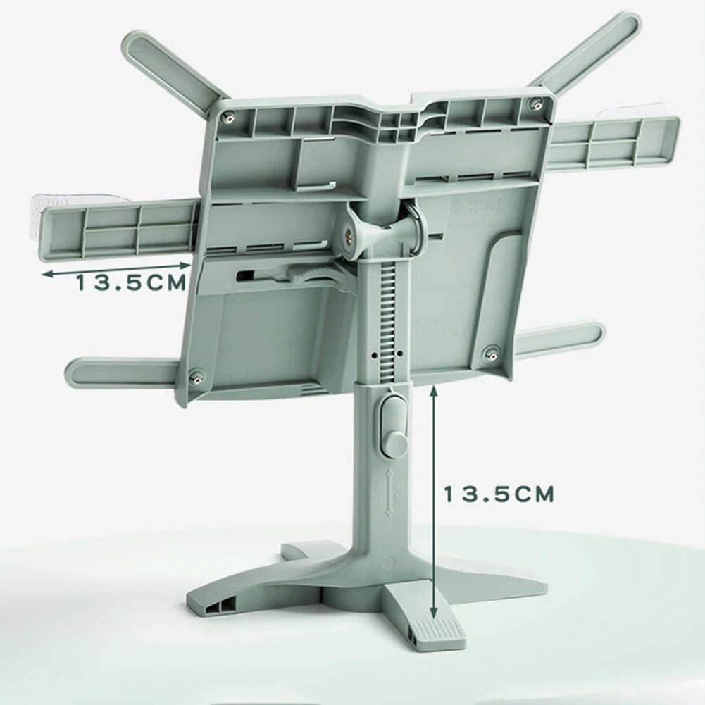 Portable Adjustable Rotatable Reading Bookshelf Multifunctional Document Holder Lifting Landing Book Support for Home