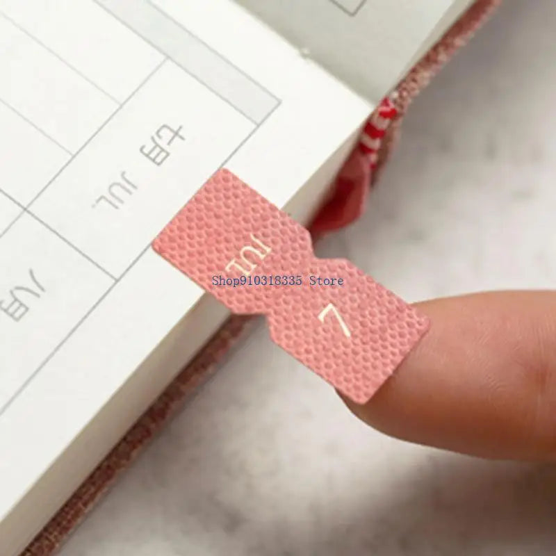 10 Sheets Monthly Separator Tabs Monthly Tabs Index Sticker for Office Study