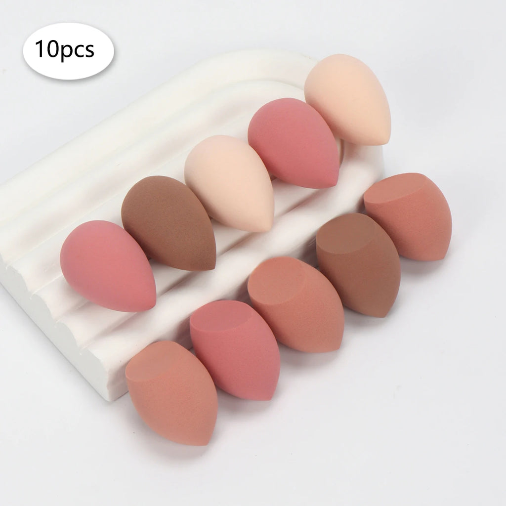 10/20/30/50/100Pcs Mini Makeup Sponge, Expands When Exposed to Water, Suitable for All Skin Types